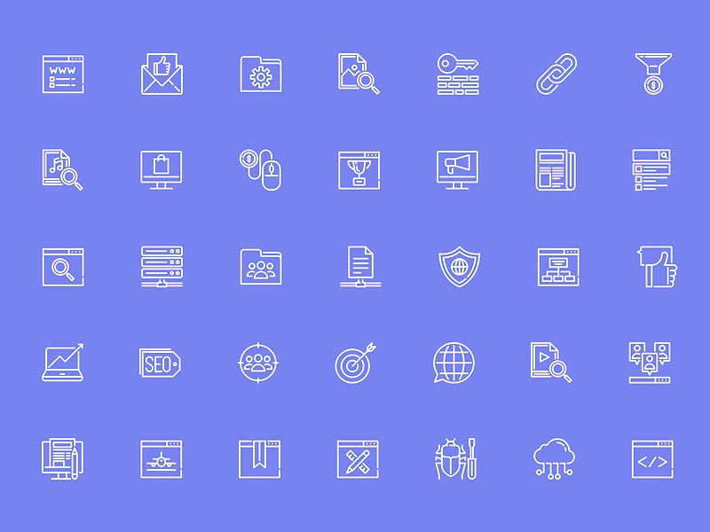 SEO Relevant Icons