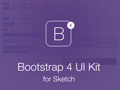 Bootstrap 4 UI Kit for Sketch